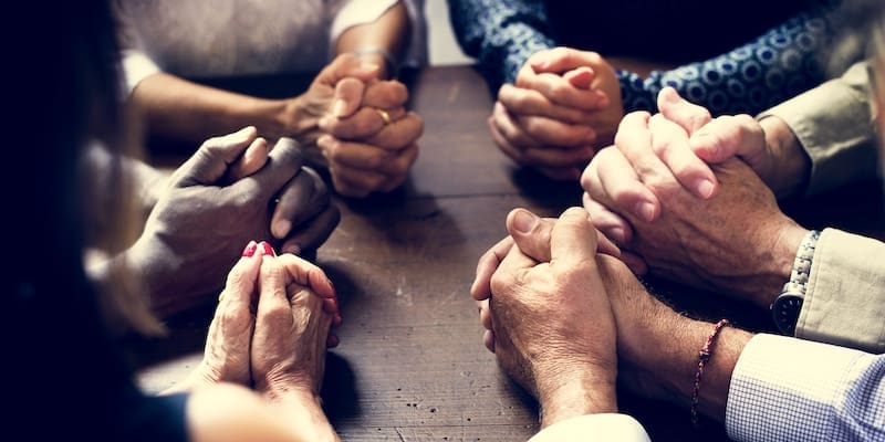 “For where two or three gather in my name, there am I with them” (Matthew 18:20, NIV).