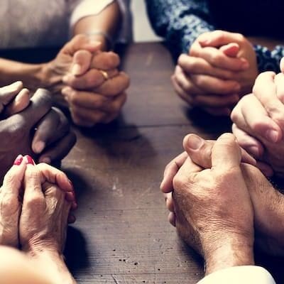 “For where two or three gather in my name, there am I with them” (Matthew 18:20, NIV).